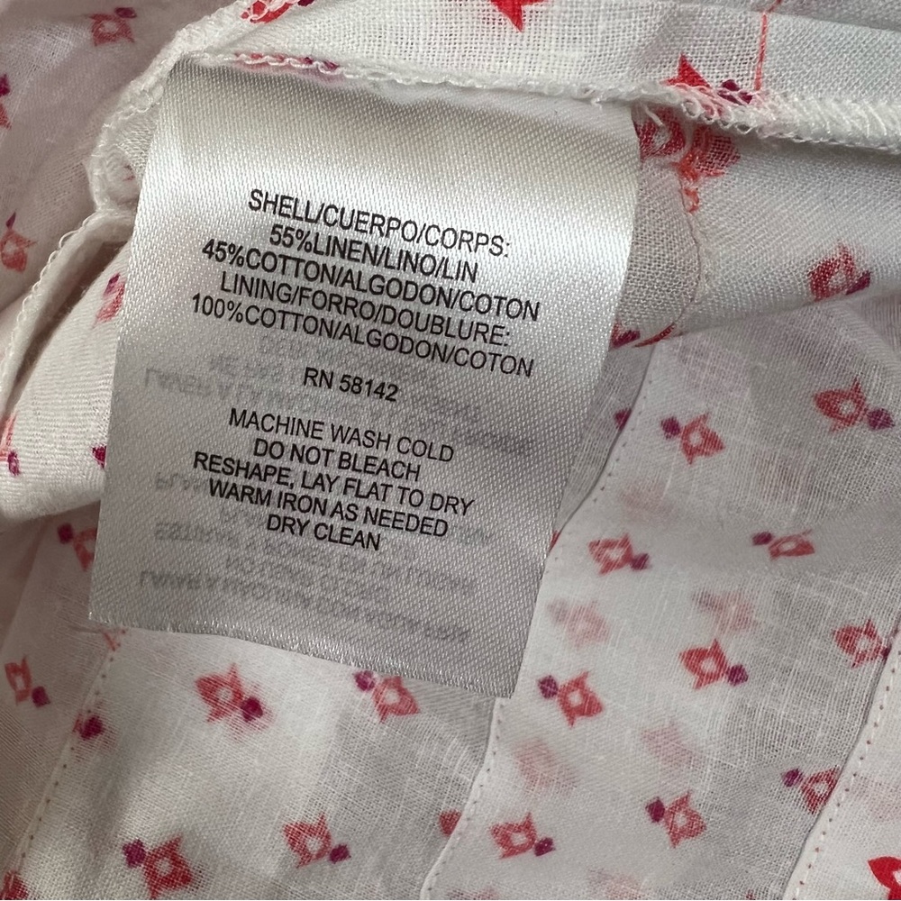 Gal Meets Glam Dorothy Linen Dress With Pockets Sz 0 Retsil $158 - Picture 12 of 13